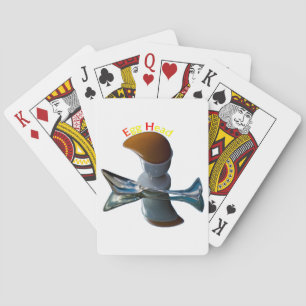 Baraja De Cartas Diseños extravagantes para cabezas de huevo