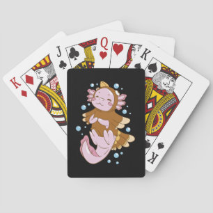 Baraja De Cartas Disfraz de pavo Axolotl Diversión