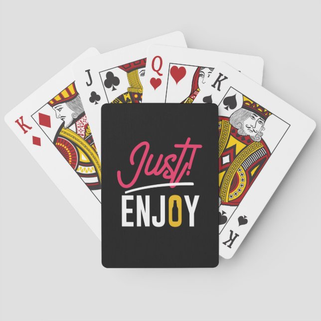Baraja De Cartas Disfruta Con Cerveza (Reverso)