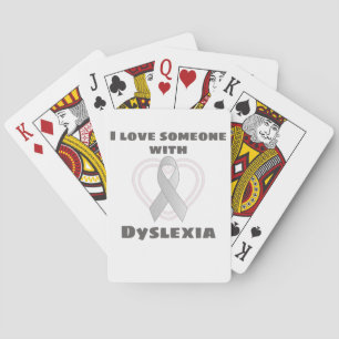 Baraja De Cartas Dislexia Conciencia Amo A Alguien Con Dislexia