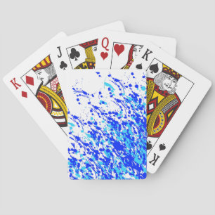 Baraja De Cartas Disputa de la línea azul