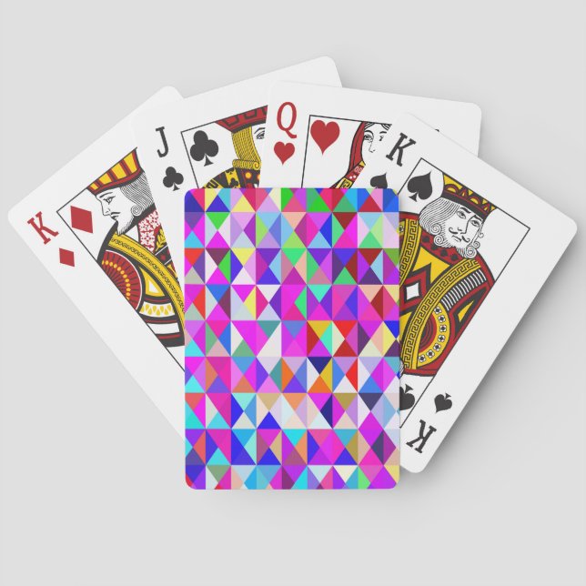 Baraja De Cartas Diversión con Geometría...... (Reverso)