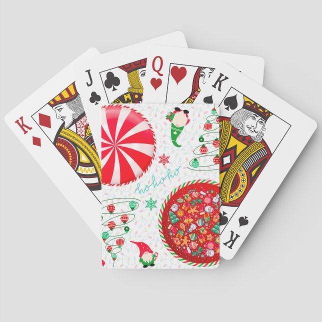 Baraja De Cartas Diversión de vacaciones (Reverso)