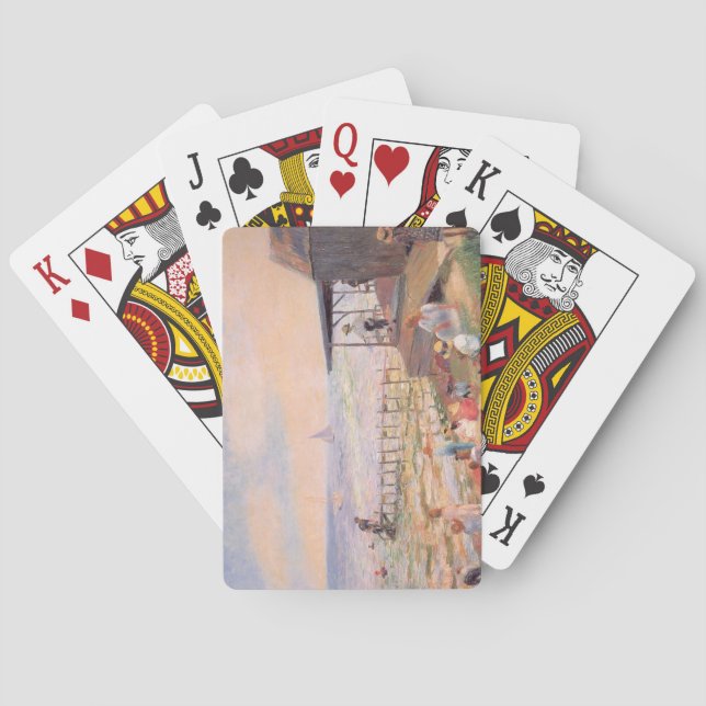 Baraja De Cartas Diversión de verano en la playa (Reverso)