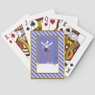Baraja De Cartas Diversión en esquís