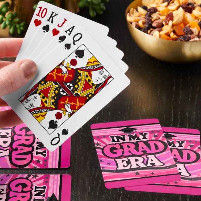 Baraja De Cartas Diversión Retro De Estilo Rosa En Mi Cita De La Er (Subido por el creador)