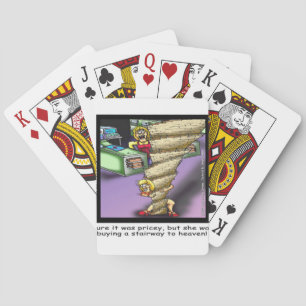 Baraja De Cartas Divertida escalera celestial cara