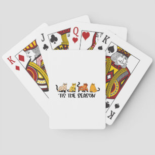 Baraja De Cartas Divertido Es La Temporada Espeluznante Disfraz De