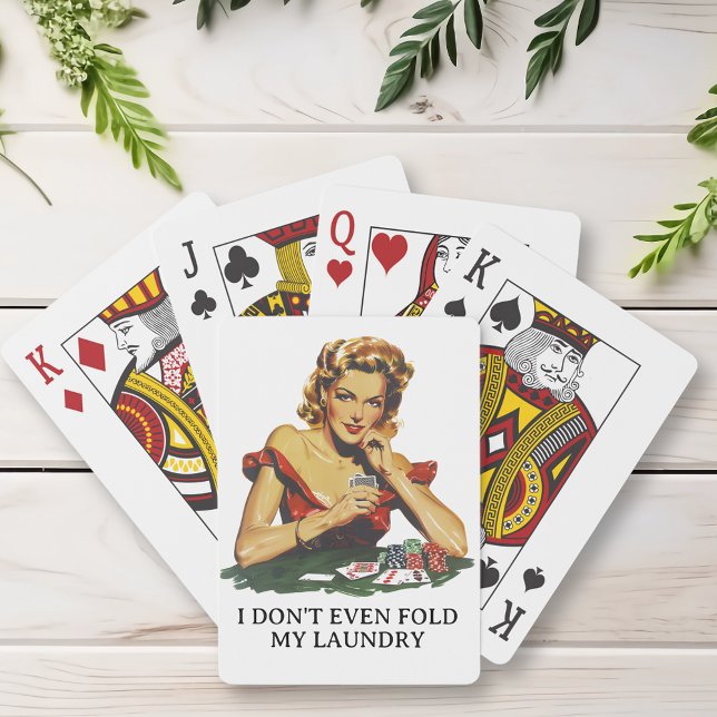 Baraja De Cartas Divertido, no moldees mi lavandería (Subido por el creador)