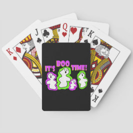 Baraja De Cartas Diviértete con Fantasma de Halloween Boo Espeluzna