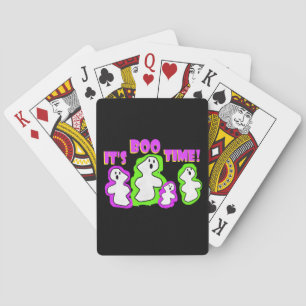 Baraja De Cartas Diviértete con Fantasma de Halloween Boo Espeluzna