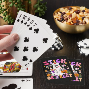 Baraja De Cartas Diviértete con Palos o Trucos Fantasma de Enfermer