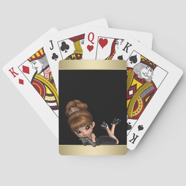 Baraja De Cartas Divina Princesa Adorable (Reverso)