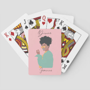 Baraja De Cartas Divinas tarjetas de juego clásicas femeninas