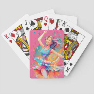 Baraja De Cartas Divirtámonos, La Vida es una Montaña Rusa