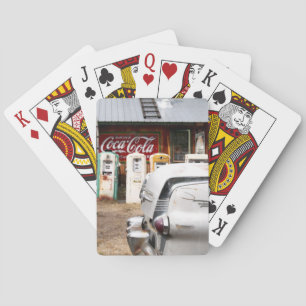 Baraja De Cartas Dixon, Nuevo México, Estados Unidos. Coche antiguo