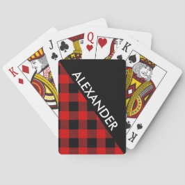 Baraja De Cartas DIY BG, Cuadro de Búfalo Negro 2 Triángulos Audace