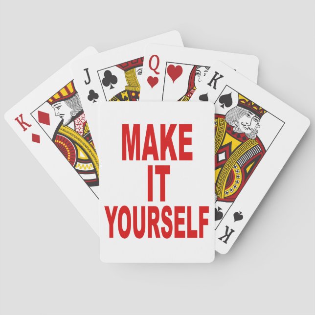 Baraja De Cartas DIY Design Your Own Poker Fiesta (Reverso)