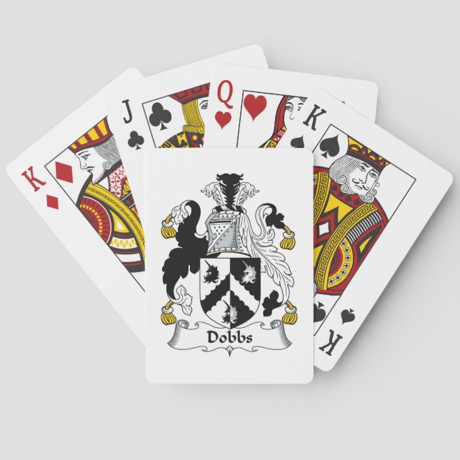 Baraja De Cartas Dobbs Family Crest (Reverso)