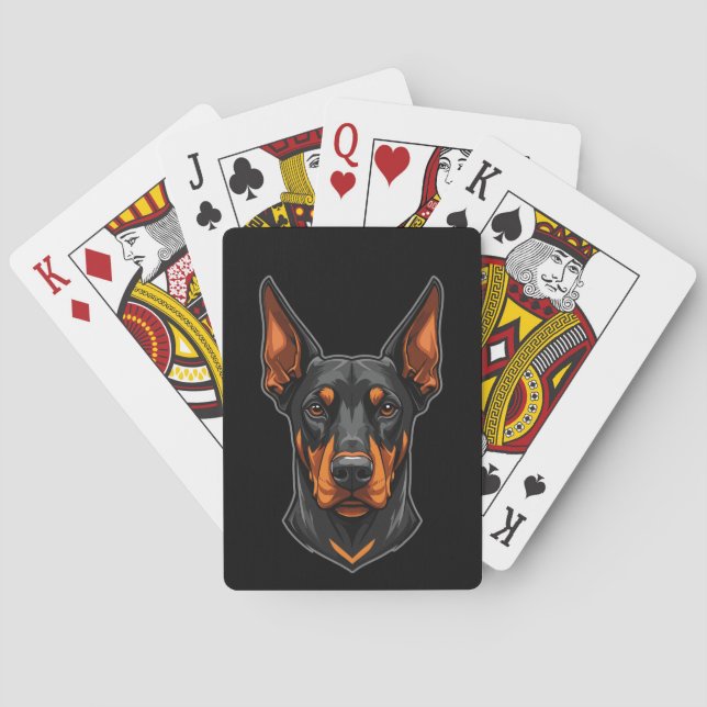 Baraja De Cartas Dobermann Vibes – Für alle mit ’nem Dobie (Reverso)