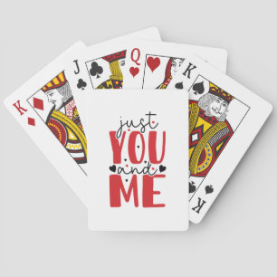 Baraja De Cartas Doble Regalo Sólo Tú Y Yo