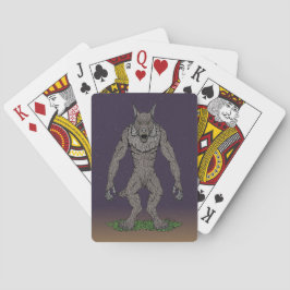 Baraja De Cartas Dogman Cryptid o Werewolf