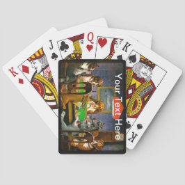 Baraja De Cartas Dogs Playing Poker- A Friend In Need Custom