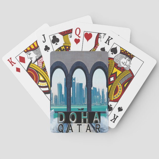 Baraja De Cartas Doha (Reverso)