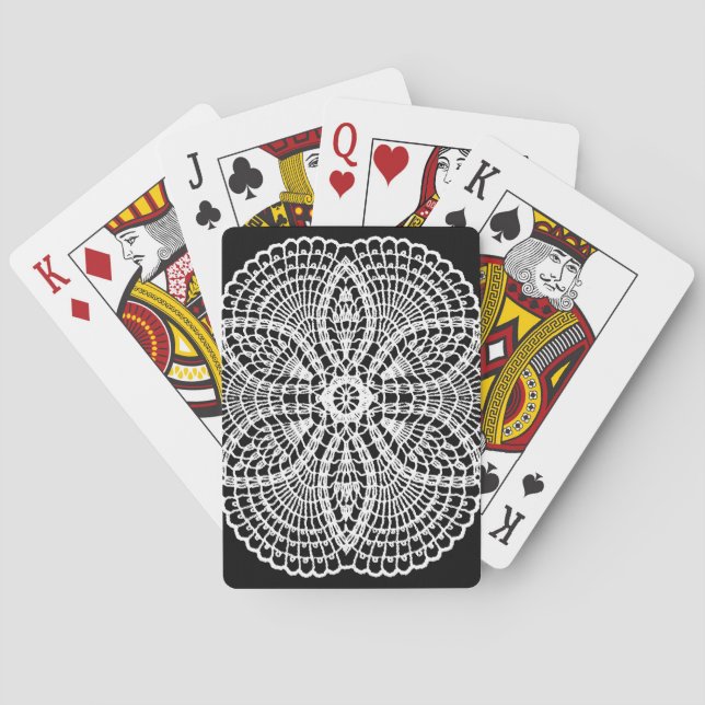 Baraja De Cartas Doily Art (Reverso)