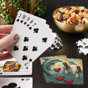 Baraja De Cartas Dolphin Love 1