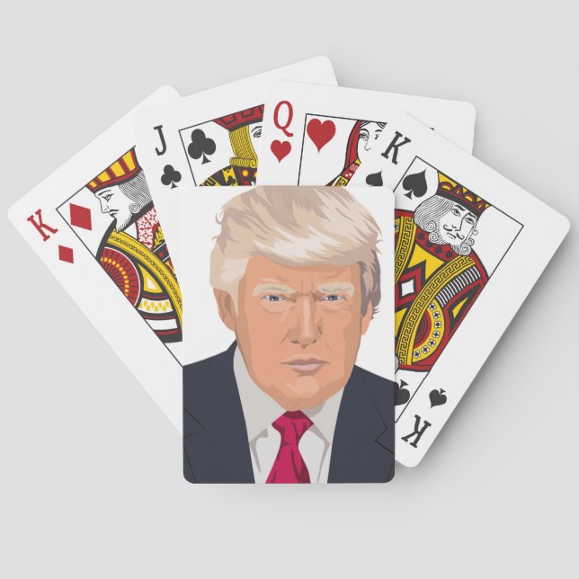 BARAJA DE CARTAS DONALD TRUMP (Reverso)