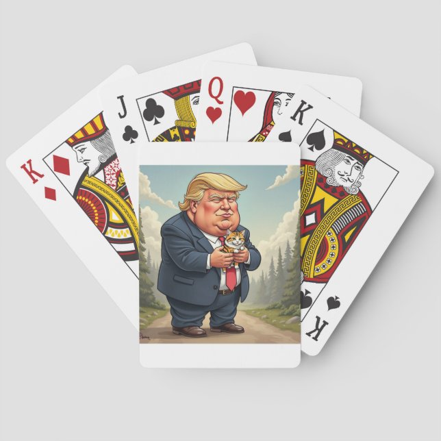 Baraja De Cartas Donald Trump (Reverso)