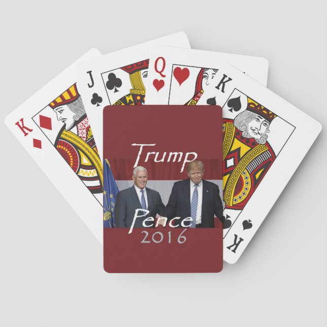 Baraja De Cartas Donald TRUMP 2016 (Reverso)