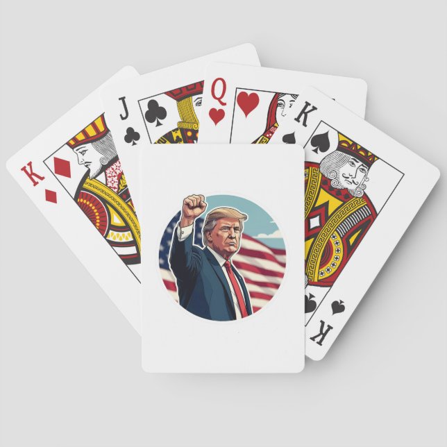 Baraja De Cartas Donald Trump 2024 (Reverso)