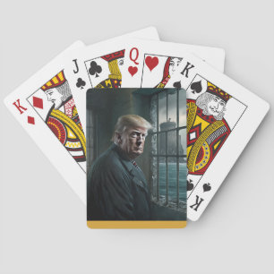 Baraja De Cartas Donald Trump en la prisión de Alcatraz