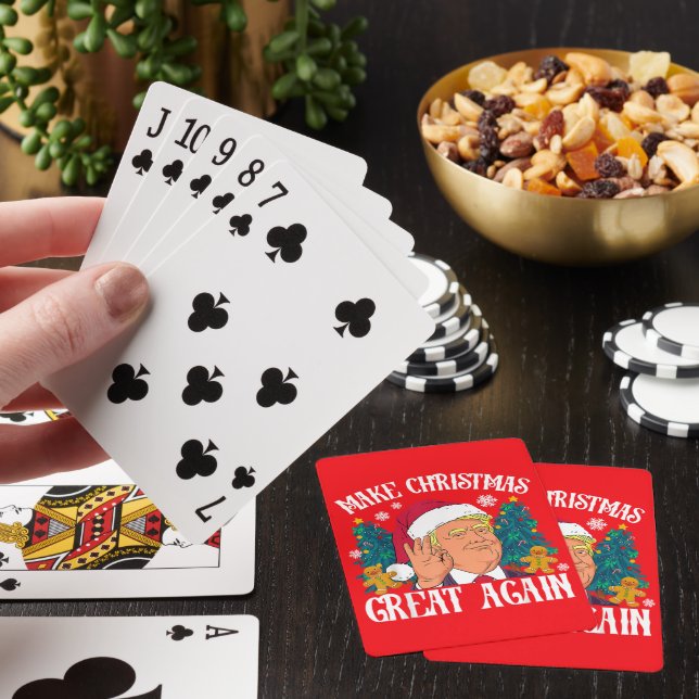 Baraja De Cartas Donald Trump | Hacer a los Navidades grandes de nu (In Situ)