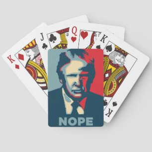 Baraja De Cartas donald trump nope