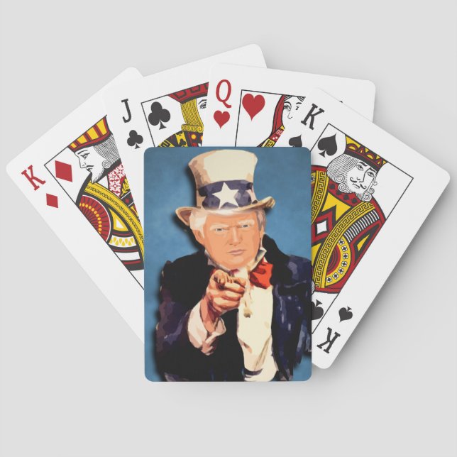 BARAJA DE CARTAS DONALD TRUMP PLAYING CARDS (Reverso)