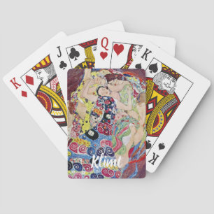 Baraja De Cartas Doncella (Virgen), Gustav Klimt, Arte Nouveau Anti