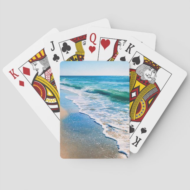 Baraja De Cartas Donde respira la marea (Reverso)