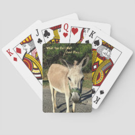Baraja De Cartas Donkey Animal Looking Walking Fun Personaliza