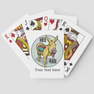 Baraja De Cartas Donkey Braying HEE HAW