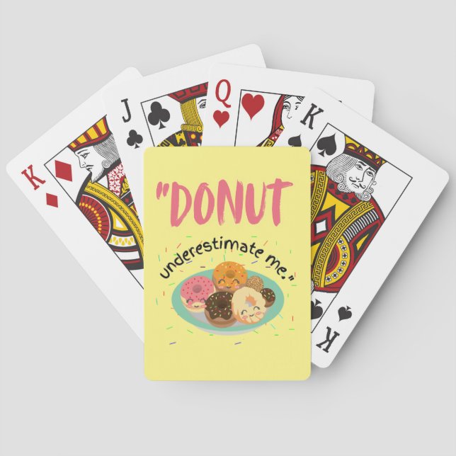 BARAJA DE CARTAS DONUT BAJO ESTIMACIÓN (Reverso)