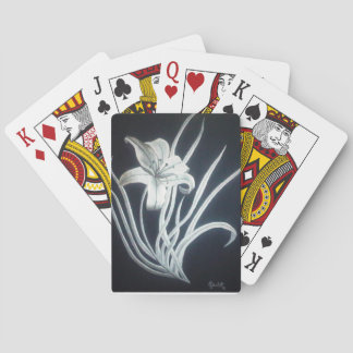 Baraja De Cartas Dorado del lirio