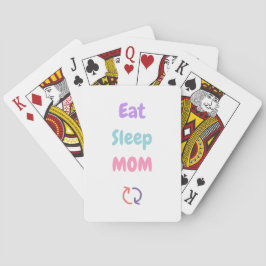 Baraja De Cartas Dormir mamá Repetir el amor de las madres