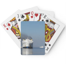 Dos Ferrys En Grecia Tarjetas De Ciclo