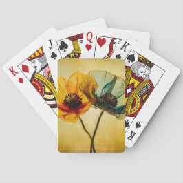 Baraja De Cartas Dos flores