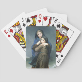 Baraja De Cartas Dos jóvenes Chicas lejos de casa (por W.A. Bouguer