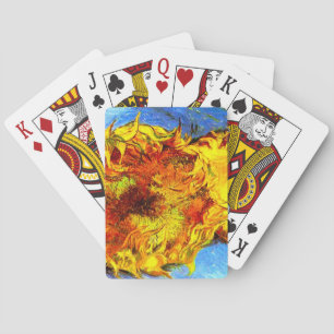 Baraja De Cartas Dos Sunflowers Van Gogh