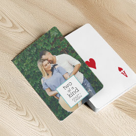 Baraja De Cartas Dos tipos | Foto de compromiso o favor de boda